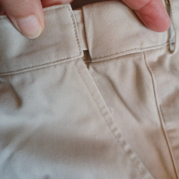 LL Bean khaki pants womens size 16 petite - Picture 6 of 7